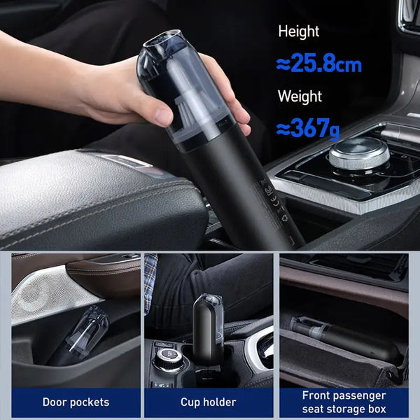 CUBEHEXA™ Wireless Car Vacuum Cleaner